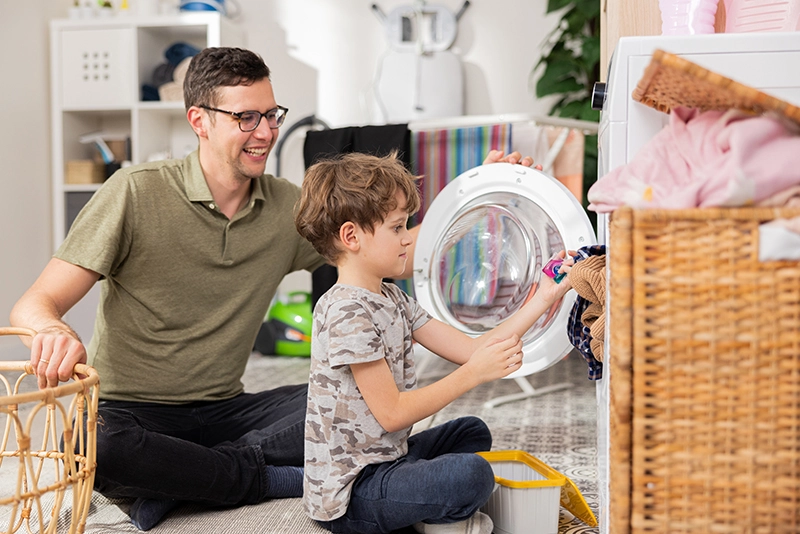 detergent+ softener